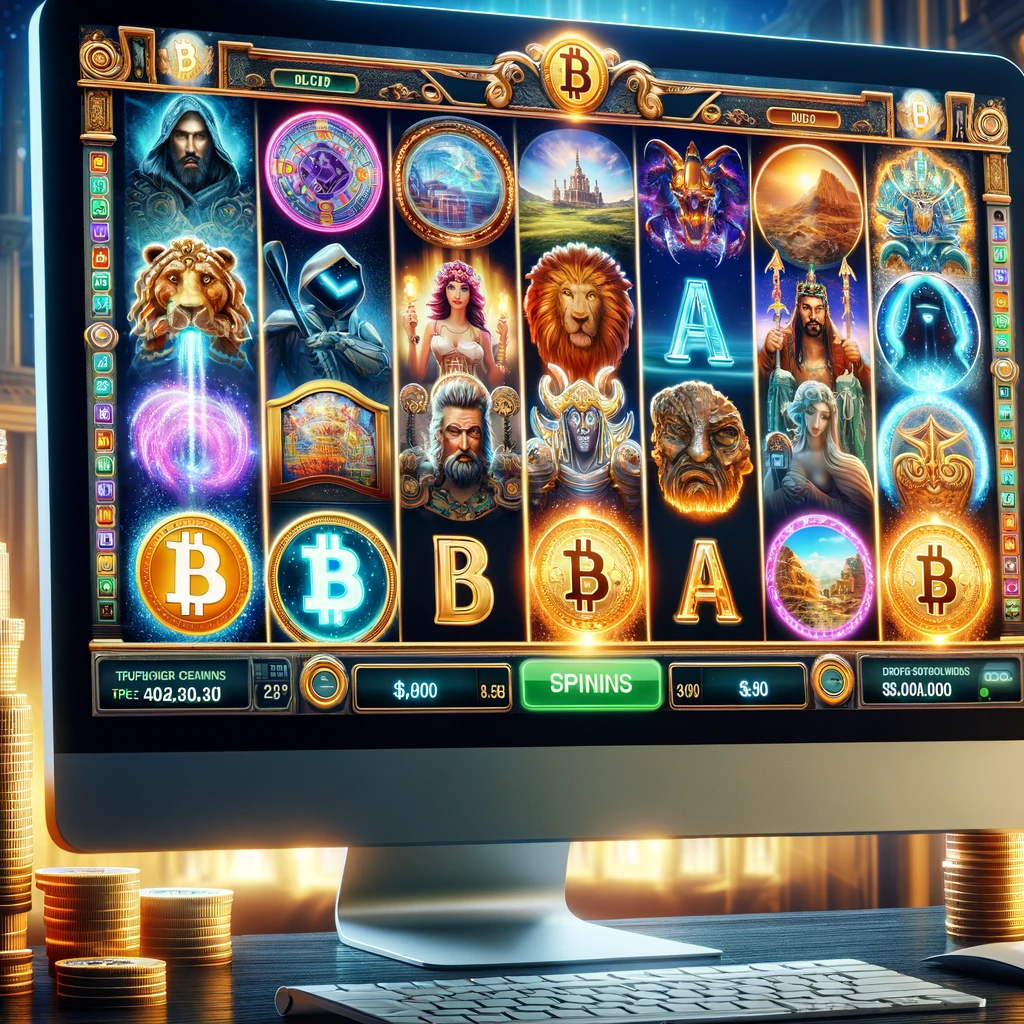 Bitcoin slots game